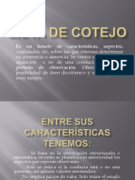 Lista de Cotejo