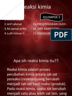 presentasi kimia reaksi kimia by doni.ppt