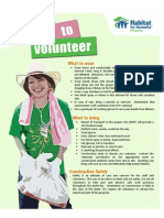 01 How To Volunteer (1pager - Brief)