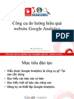 Training Google Analytics