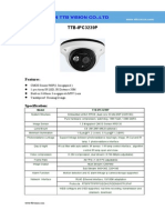 IP Camera TTB IPC3239P Specification-ttb Vision Co.,Ltd-www.ttbvision.com
