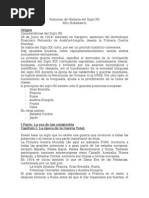 Resumen de Historia Del Siglo XX