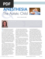 Download Anesthesia  the Autistic Child by Sym C Rankin RN CRNA by autismone SN23987212 doc pdf