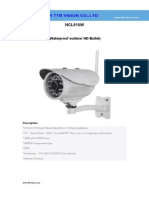 Wireless Ip Camera NCL615W Specification-Ttb Vision Co.