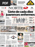 Periódico Norte edición del día 16 de septiembre de 2014