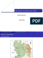 Barreras Al Crecimiento Económico en Piura