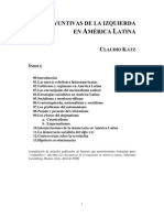 Las Disyuntivas de La Izquierda en America Latina - Claudio Katz