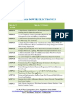 Ieee 2014 Power Electronics