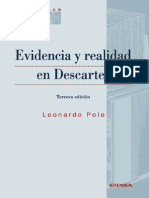 Evidencia y Realidad en Descartes