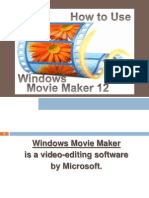 Christine - Isip - How To Use Movie Maker 12