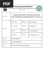 Biomedical Engineering Project: A Biosensor Based On Silver Enhanced Self Assembled Rfid Antenna.