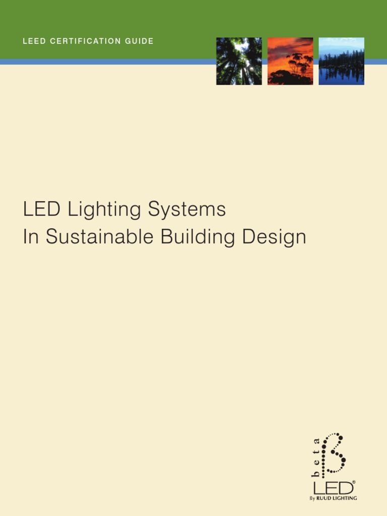 LEED Lighting Systems in Sustainable Building Design | PDF | Light ...