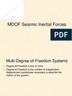 10 CE225 MDOF Seismic Inertial Forces