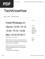 Download WhatsApp in Ubuntu by JessicaLoy SN239893910 doc pdf