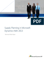 Ms Dynamics Nav 2013 Supply Planning WP AP