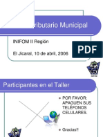 Derecho Tributario Municipal