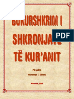 Bukurshkrim I Shkronjave Të Kur'anit