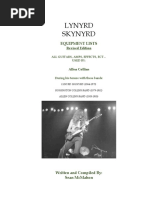 Download Lynyrd Skynyrd - Allen Collins Equipment History by Sean SN23991124 doc pdf
