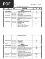 Planificare Educatie Pentru Sanatate 2014-2015