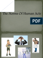 The Norms of Human Acts