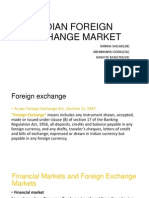 Indian Foreign Exchange Market