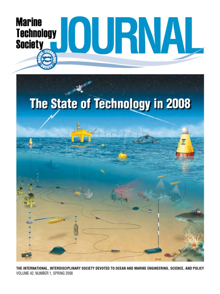 Marine Technology Society Journal - The State of Technology in 2008, PDF, Pacific Gas And Electric Company