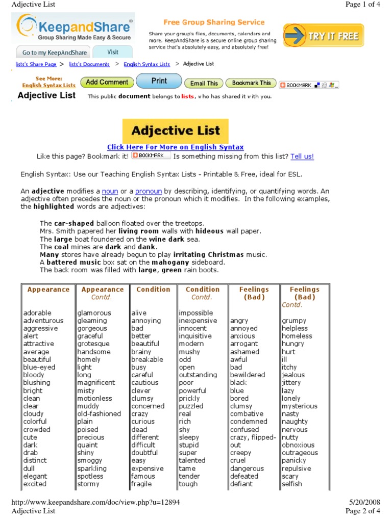 adjective-list-click-here-for-more-on-english-syntax-tell-us-pdf-english-grammar-english-language