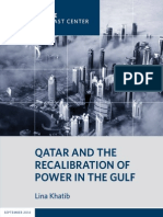 Qatar and The Recalibration of Power in The Gulf