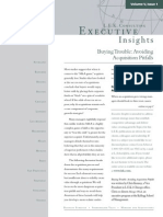 Executive Insights - Acq Pitfalls