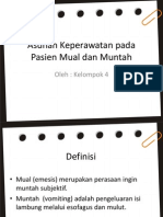 Askep Pada Kasus Pasien Mual Dan Muntah