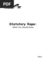 Statutory Rape What Teens Should Know