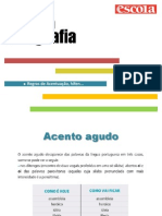 Nova Ortografia Acentuação e Palavras Compostas