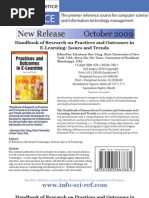 Download Handbook of Research on Practices and Outcomes in E-Learning Issues and Trends by scyuen SN23992449 doc pdf