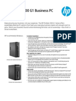 HP ProDesk 400 G1 Business PC