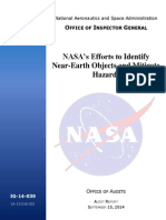 NASA OIG Informe Final: NEO Program Report 2014