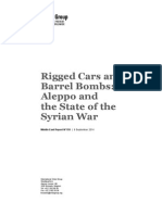Rigged Cars and Barrel Bombs - Aleppo and The State of The Syrian War