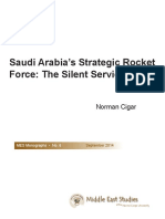 Saudi Arabia's Strategic Rocket Force - The Silent Service