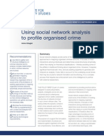 Using Social Network Analysis To Profile Organised Crime