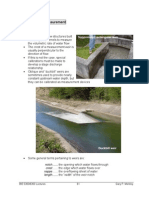 Weirs For Flow Measurement Lecture Notes
