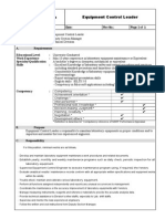 Cat B JD Tec 323 Equip Control Leader