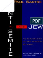 Jean-Paul Sartre Anti-Semite and Jew an Exploration of the Etiology of Hate 1995