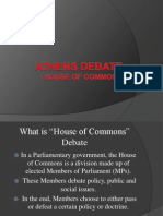 house of commons presentation 1