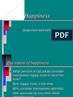 Happiness: Subjective Well-Being