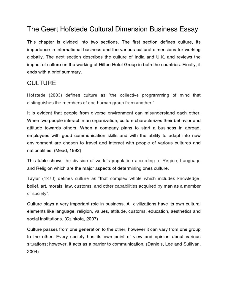 Good title for cultural essay image