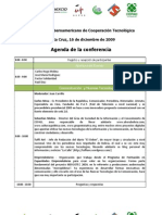 Programa II Encuentro Iberoamericano de Cooperación Tecnológica