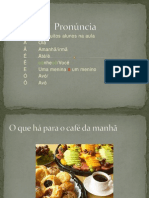 Pronúncia Particularidades(Aula 1)