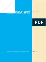 Localisation Focus - The International Journal of Localisation V4-5