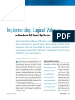 Implementing Logical Volumes: On Linux-Based Dell Poweredge Servers