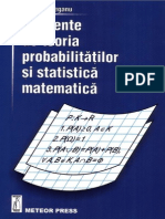 Teoria Probabilitatilor Si Statistica Matematica