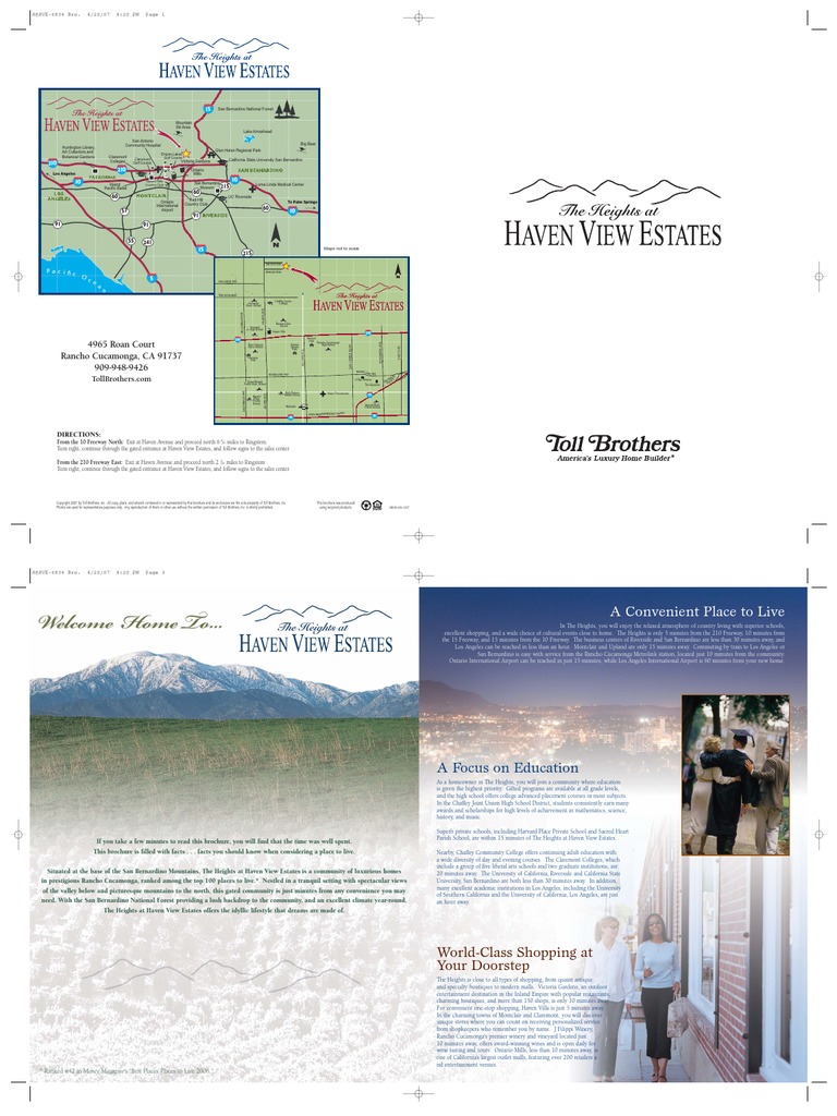 The Heights at Haven View Estates Lifestyle Guide PDF Mortgage Loan